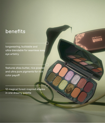 r.e.m. beauty x Wicked: For Good welcome to oz eyeshadow & eyeliner set